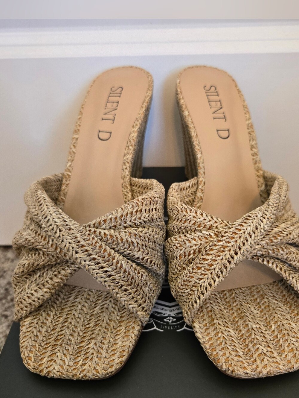 NWT Anthropologie Silent D Katia Wedges, Women's Size 6-6.5